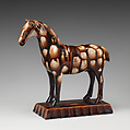 Horse, Lead-glazed earthenware, British, Staffordshire