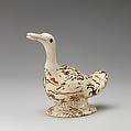 Duck, Lead-glazed earthenware, British, Staffordshire