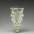 Stirrup cup, Ralph Wood the Younger (British, Burslem 1748–1795 Burslem), Lead-glazed earthenware, British, Burslem, Staffordshire