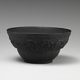 Bowl, Wedgwood and Bentley  British, Basalt ware, British, Etruria, Staffordshire