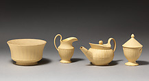 Teapot with cover (part of a set), Josiah Wedgwood and Sons (British, Etruria, Staffordshire, 1759–present), Jasperware, British, Staffordshire