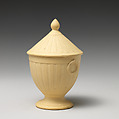 Sugar bowl with cover (part of a set), Josiah Wedgwood and Sons (British, Etruria, Staffordshire, 1759–present), Jasperware, British, Staffordshire