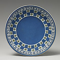 Saucer (part of a set), Josiah Wedgwood and Sons British, Jasper dip, British, Etruria, Staffordshire
