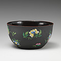 Waste bowl (part of a set), Josiah Wedgwood and Sons (British, Etruria, Staffordshire, 1759–present), Basalt ware, British, Etruria, Staffordshire