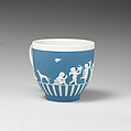 Cup and saucer, Josiah Wedgwood and Sons (British, Etruria, Staffordshire, 1759–present), Jasperware, British, Etruria, Staffordshire