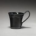 Coffee cup, Black-glazed red pottery, Belgian, Namur