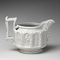 Milk jug, Charles Meigh (British, active 1835–61), Lead-glazed stoneware, British, Hanley, Staffordshire