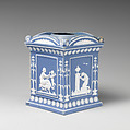 Pedestal, John Turner, Jasperware, British, Staffordshire