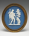 Satyr, Wedgwood and Bentley  British, Jasper ware, British, Etruria, Staffordshire