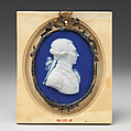 Gilbert du Motier, Marquis de Lafayette (1757–1834), Josiah Wedgwood and Sons  British, Jasperware; gilt and ivory frame, British, Staffordshire