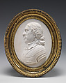 Oliver Cromwell, Josiah Wedgwood and Sons  British, White jasperware, British, Etruria, Staffordshire