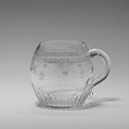 Punch cup (one of two), Glass, probably Irish