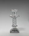 Candlestick, Glass, British or Irish