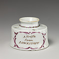 Inkstand, Lowestoft (British, 1757–ca. 1803), Soft-paste porcelain, British, Lowestoft