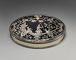 Box, Silver, tortoiseshell, British or French