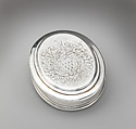 Tobacco box, John Abbott (active 1706–1720), Silver, British, London