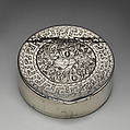 Snuffbox, Probably by Richard Sawyer, Silver, Irish, Dublin