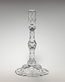 Candlestick, Glass, Irish or British