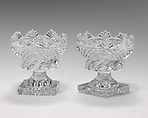 Salt (one of a pair), Glass, Irish or British