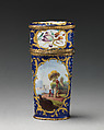 Étui, one side based on print published by Robert Sayer (British, Sunderland 1725–1794 Bath), Copper, enamel, British, South Staffordshire