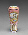 Cane handle for a parasol, Samson and Company, Enameled copper, French, Paris