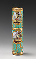Nécessaire, Enameled copper, British, South Staffordshire