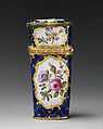 Étui, Enameled copper, British, South Staffordshire