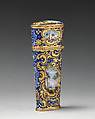 Étui, Enameled copper, British, South Staffordshire