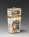 Étui, Enameled copper, British, possibly South Staffordshire, possibly Bilston
