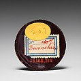 Portrait medallion, Enamel, British