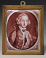 George William Frederick, Prince of Wales (later King George III), Simon Francis Ravenet, the elder  French, Enamel on copper, transfer printed, British, Battersea