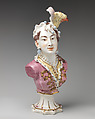A Mongolian lady, Bow Porcelain Factory (British, 1747–1776), Soft-paste porcelain, British, Bow, London