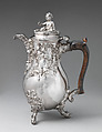 Coffeepot, Paul de Lamerie  British, Silver, British, London
