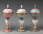 Potpourri, Minton(s) (British, Stoke-on-Trent, 1793–present), Bone china and unglazed porcelain (Parian ware), British, Stoke-on-Trent, Staffordshire