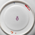 Saucer, Worcester factory (British, 1751–2008), Bone china, British, Worcester