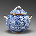Lidded jar, Worcester factory (British, 1751–2008), Bone china, British, Worcester