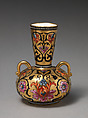 Vase, Crown Derby British, Porcelain, British, Derby