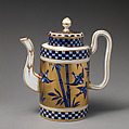 Coffeepot (part of a service), Coalport (British, ca. 1799–1926), Porcelain, British, Coalport