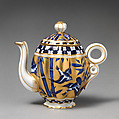 Small teapot, Coalport (British, ca. 1799–1926), Porcelain, British, Coalport