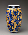 Vase with birds and bamboo (one of a pair), Coalport (British, ca. 1799–1926), Porcelain, British, Coalport