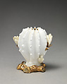 Miniature Vase in the form of cactus or succulent, Moore Brothers (British, 1870–1905), Porcelain, British, Longton