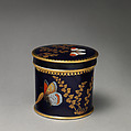 Box with Lid, Worcester factory (British, 1751–2008), Porcelain, British, Worcester