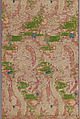 Piece, Silk and metal thread, Italian or British
