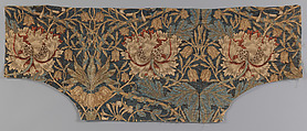 Honeysuckle, Designed by William Morris (British, Walthamstow, London 1834–1896 Hammersmith, London), Linen, British