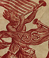 Apotheosis of Franklin, Cotton, linen, British
