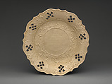 Dish, Creamware, British, probably Staffordshire