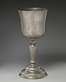 Chalice, Pewter, Scottish