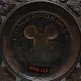 Fruit dish, Probably by Coalbrookdale Company (British, established Shropshire, 1709), Iron, cast and patinated, British, Coalbrookdale