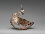 Tureen in the form of a woodcock, Tin-glazed earthenware, German, Höchst