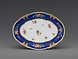 Oval platter, Sèvres Manufactory  French, Soft-paste porcelain, French, Sèvres